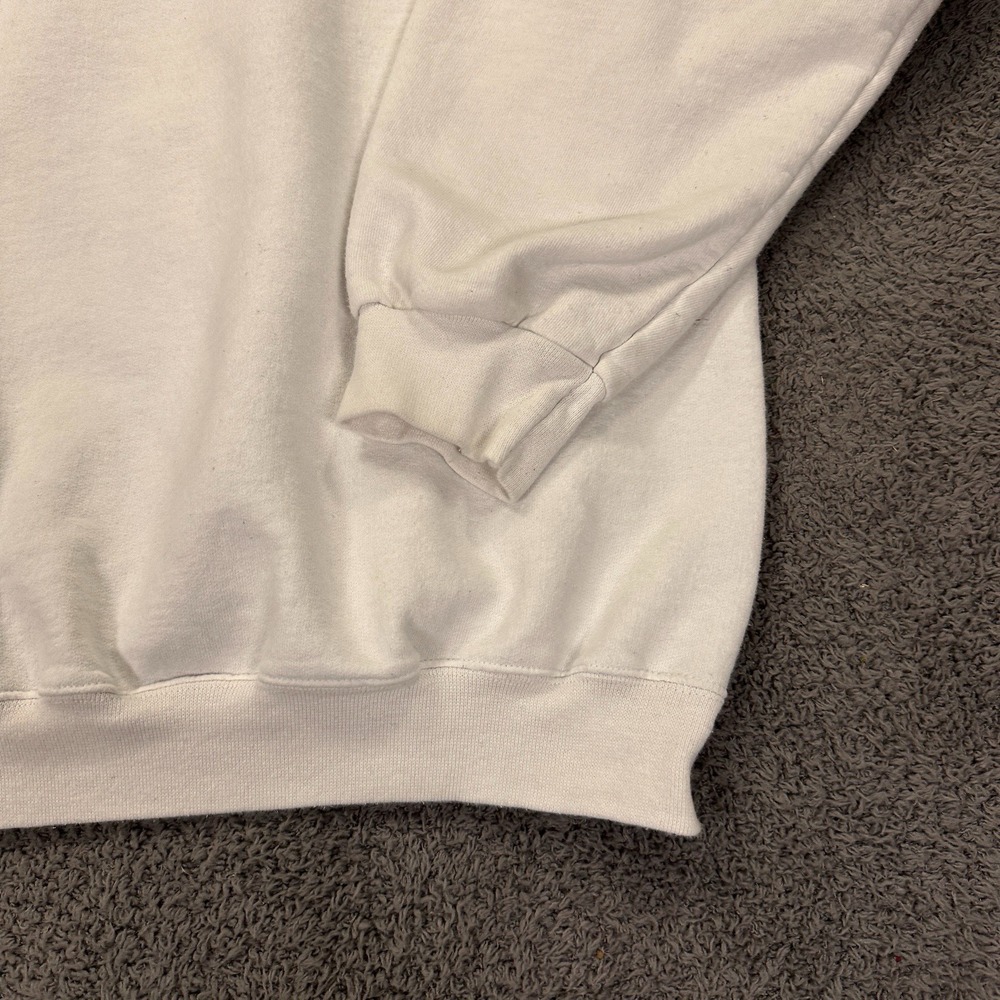 Vtg Arkansas Razorbacks Alpha Gamma Sweatshirt Adult Extra Large White Hogs NCAA - Picture 6 of 11